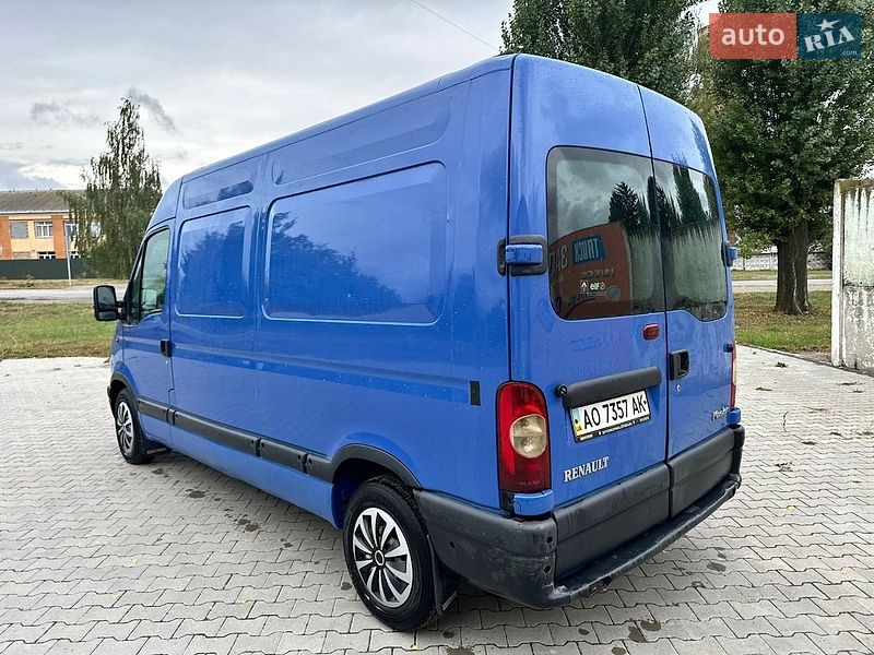 Вантажний фургон Renault Master 2003 в Волочиську фото 19 Вантажний фургон Renault Master 2003 в Волочиську