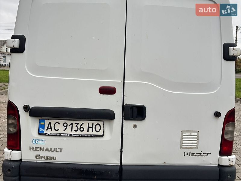Минивэн Renault Master 2010 в Любомле