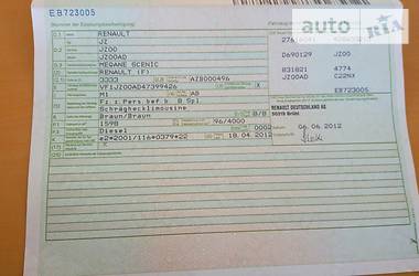 Універсал Renault Megane Scenic 2012 в 