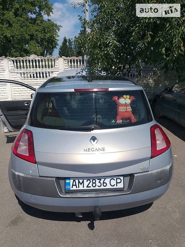 Хэтчбек Renault Megane 2004 в Коростене