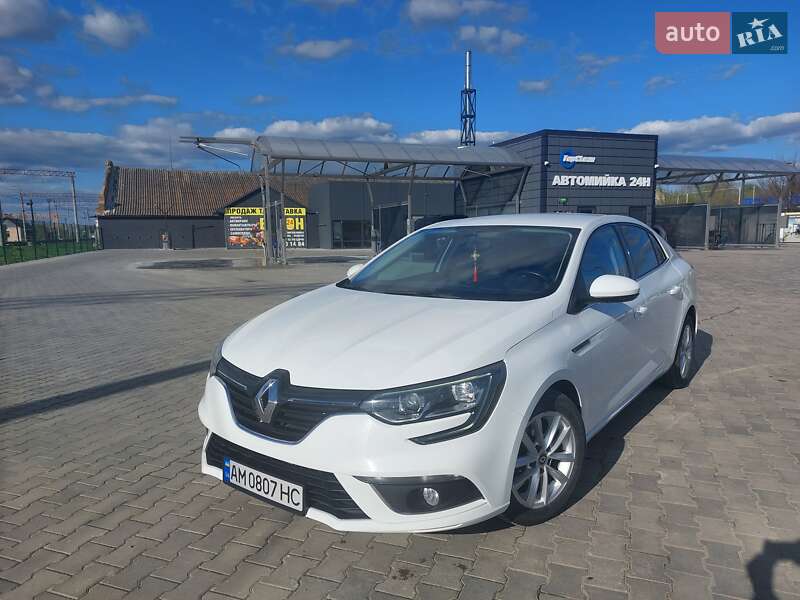 Седан Renault Megane 2017 в Звягелі