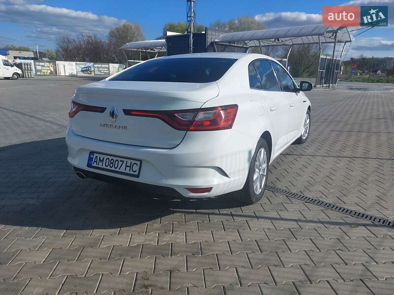 Седан Renault Megane 2017 в Звягелі