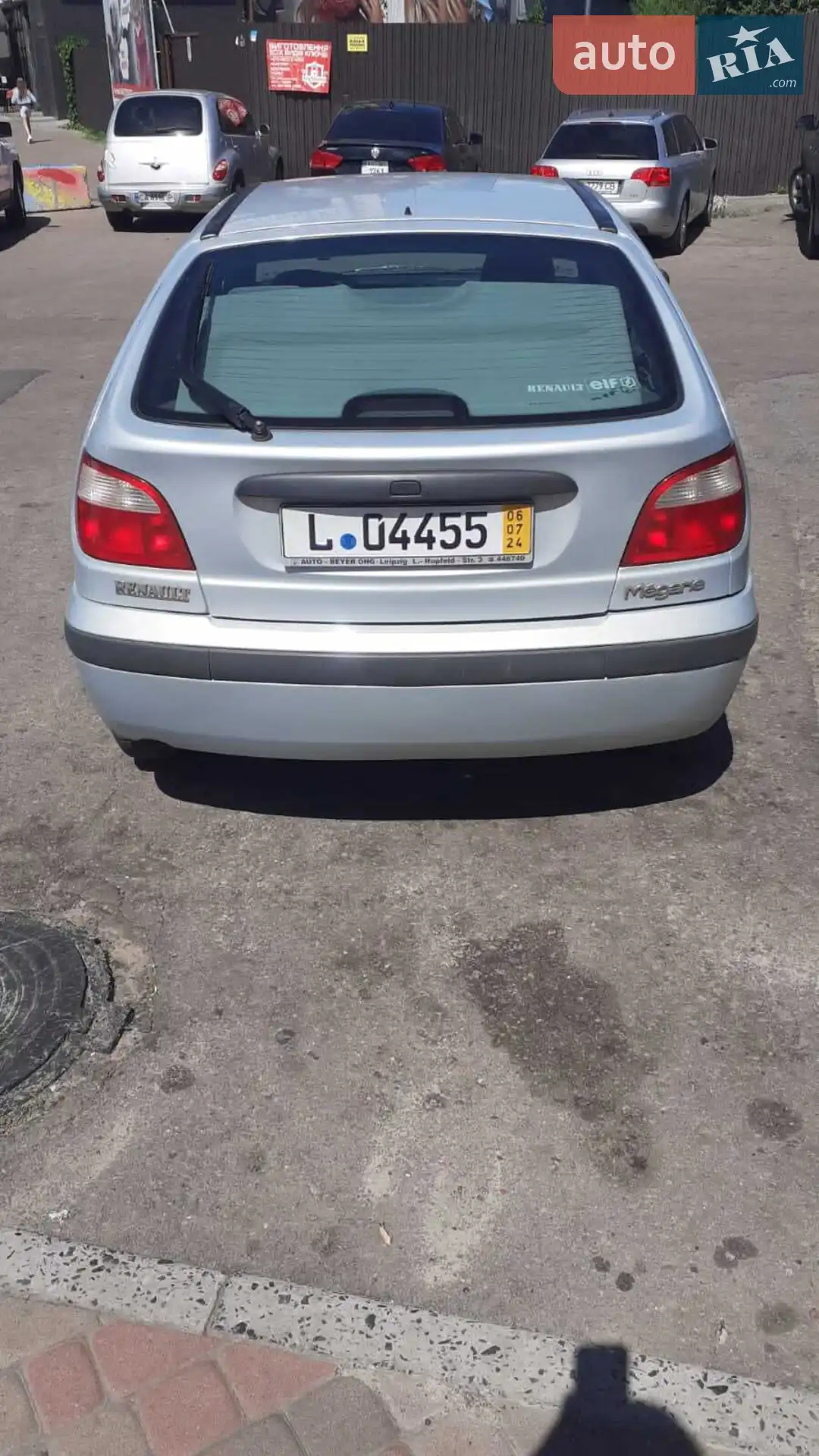 Renault Megane 2001 VIN VF1BA1J0525057146 фото оголошення 2 з 19