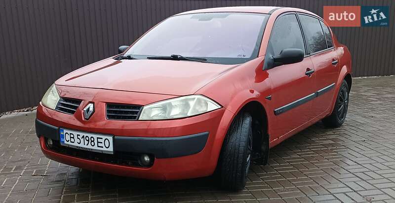 Седан Renault Megane 2004 в Прилуках