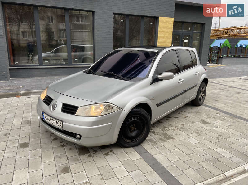 Хетчбек Renault Megane 2002 в Мукачевому