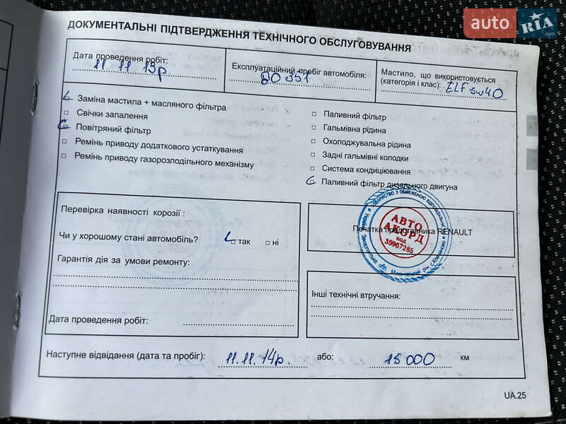Седан Renault Megane 2007 в Сваляві