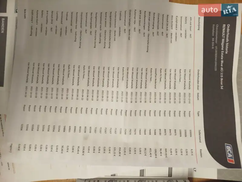 Универсал Renault Megane 2018 в Бердичеве документ