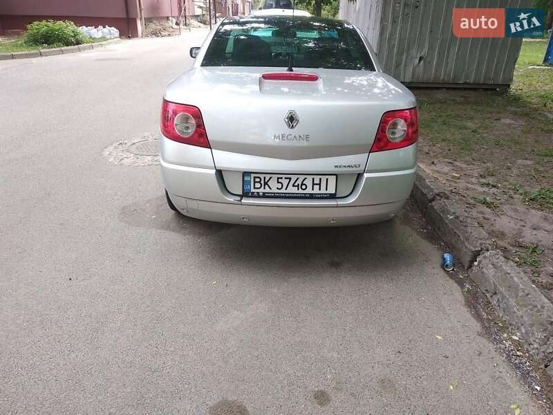 Кабриолет Renault Megane 2006 в Луцке