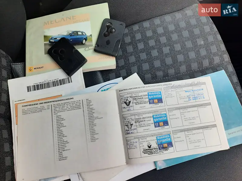 Универсал Renault Megane 2007 в Полтаве документ