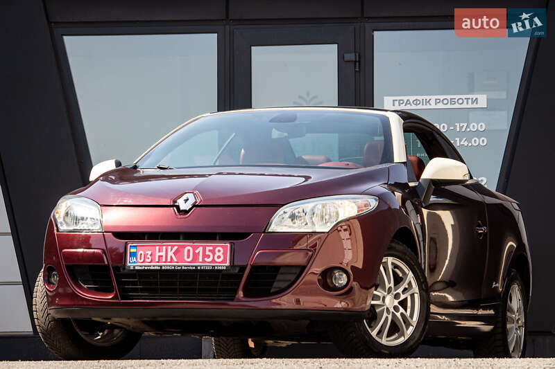 Кабриолет Renault Megane 2012 в Львове