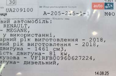 Универсал Renault Megane 2018 в 
