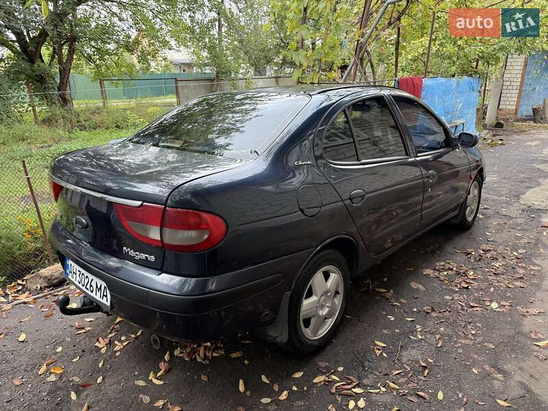 Седан Renault Megane 2000 в Кременчуге фото 6 Седан Renault Megane 2000 в Кременчуге