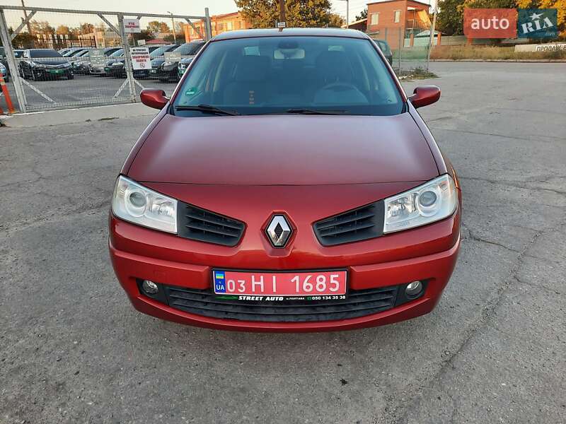 Седан Renault Megane 2008 в Полтаве