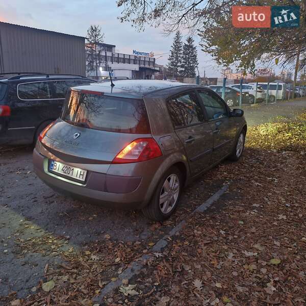 Хэтчбек Renault Megane 2003 в Полтаве