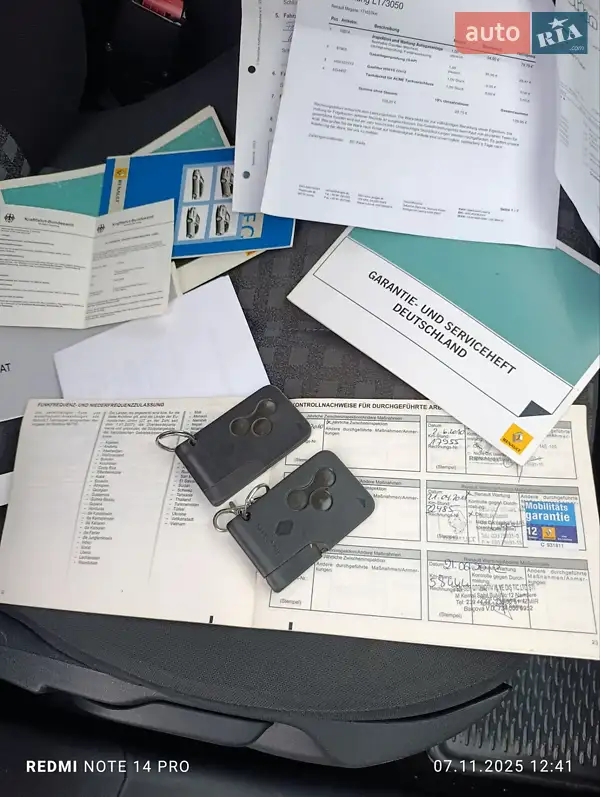 Универсал Renault Megane 2009 в Львове документ 3 фото Универсал Renault Megane 2009 в Львове документ