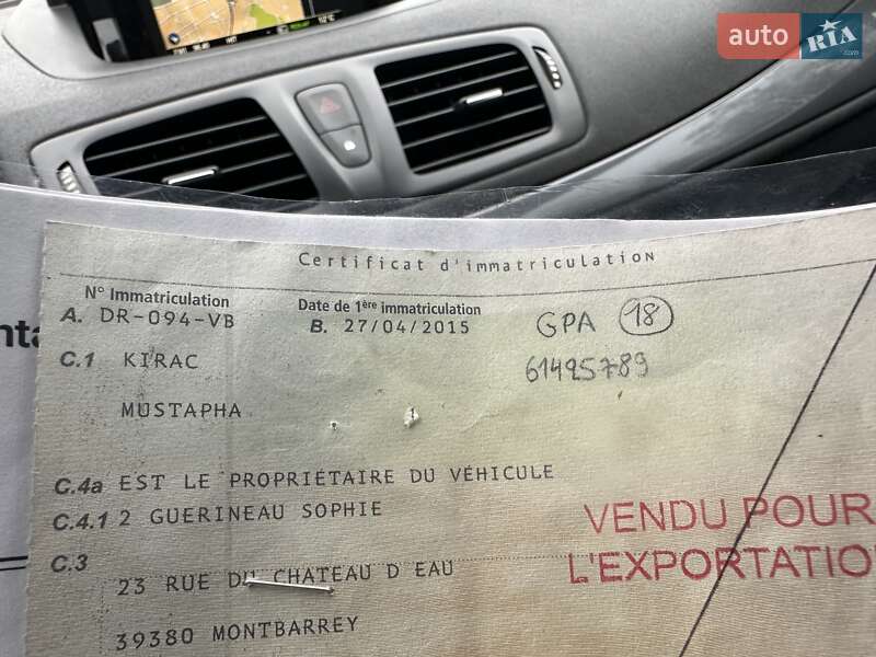 Универсал Renault Megane 2015 в Киеве