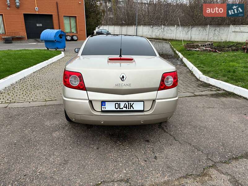 Кабриолет Renault Megane 2008 в Одессе фото 4 Кабриолет Renault Megane 2008 в Одессе