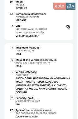Універсал Renault Megane 2014 в Новгородці