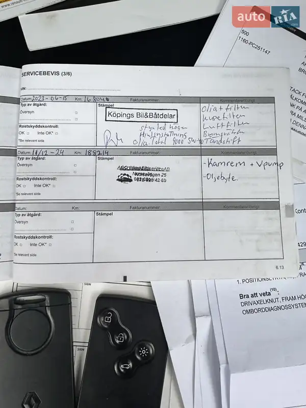 Универсал Renault Megane 2011 в Котельве документ