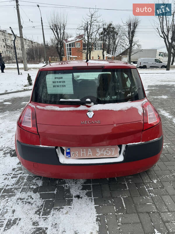 Хэтчбек Renault Megane 2005 в Черкассах