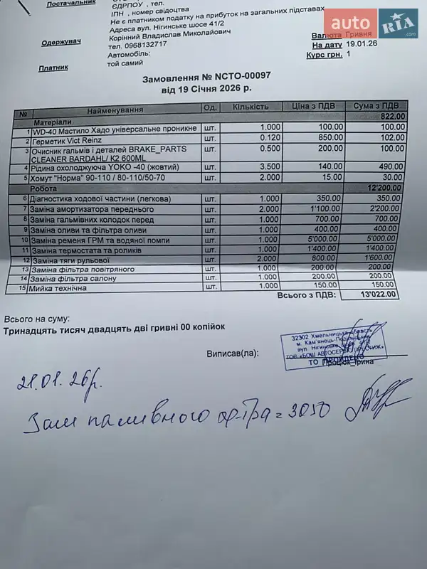 Универсал Renault Megane 2012 в Черкассах документ