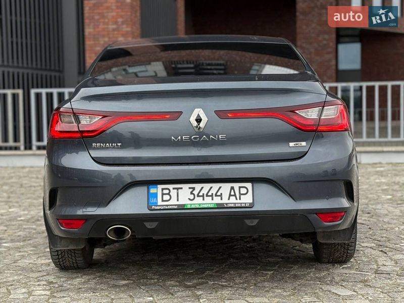Седан Renault Megane 2018 в Дніпрі
