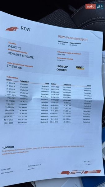 Универсал Renault Megane 2013 в Луцке