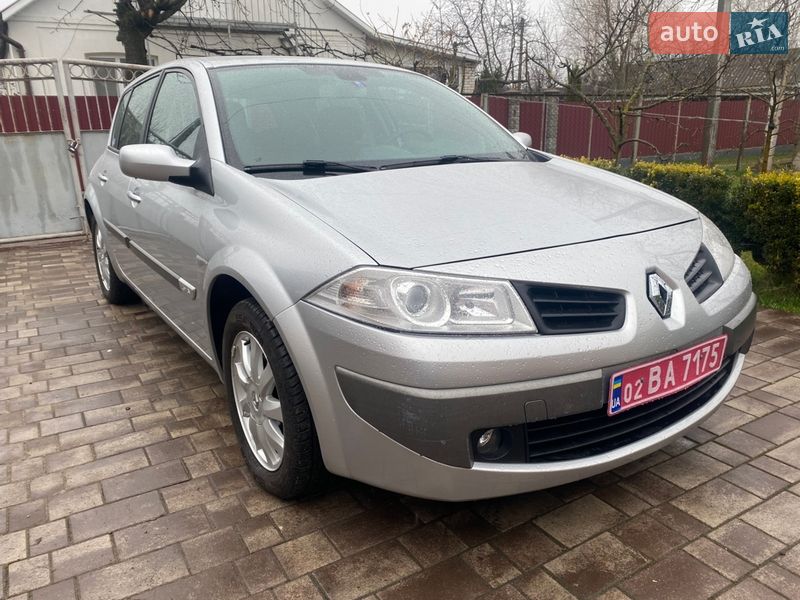 2006 Renault Megane, VIN VF1BM1R0A35745940:plate — фото 1 (autoria)