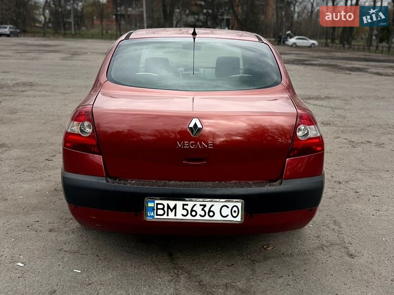 Седан Renault Megane 2005 в Сумах