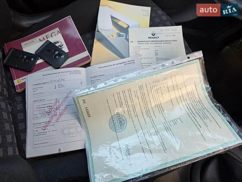 Универсал Renault Megane 2007 в Тернополе документ