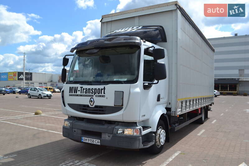 Тентованый Renault Midlum 2012 в Житомире фото 2 Тентованый Renault Midlum 2012 в Житомире