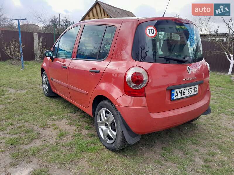 Хетчбек Renault Modus 2006 в Житомирі фото 3 Хетчбек Renault Modus 2006 в Житомирі