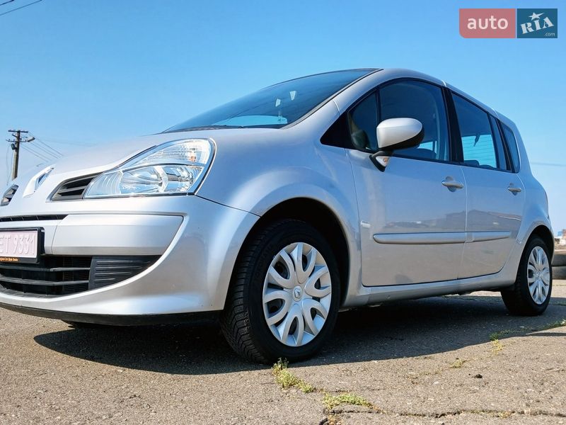 2009 Renault Modus, VIN VF1JP0BFA42648803:plate — фото 1 (autoria)