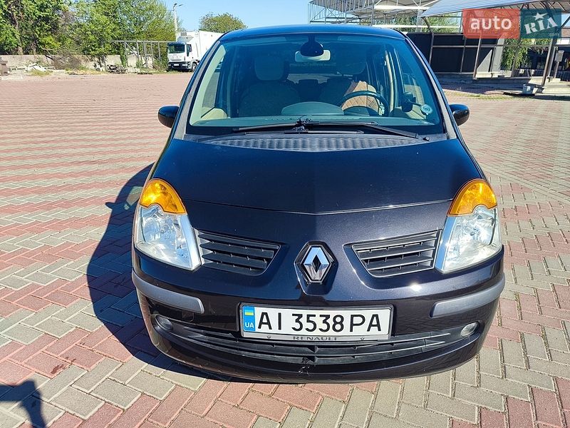 2005 Renault Modus, VIN VF1JP0F0533557684:plate — фото 1 (autoria)
