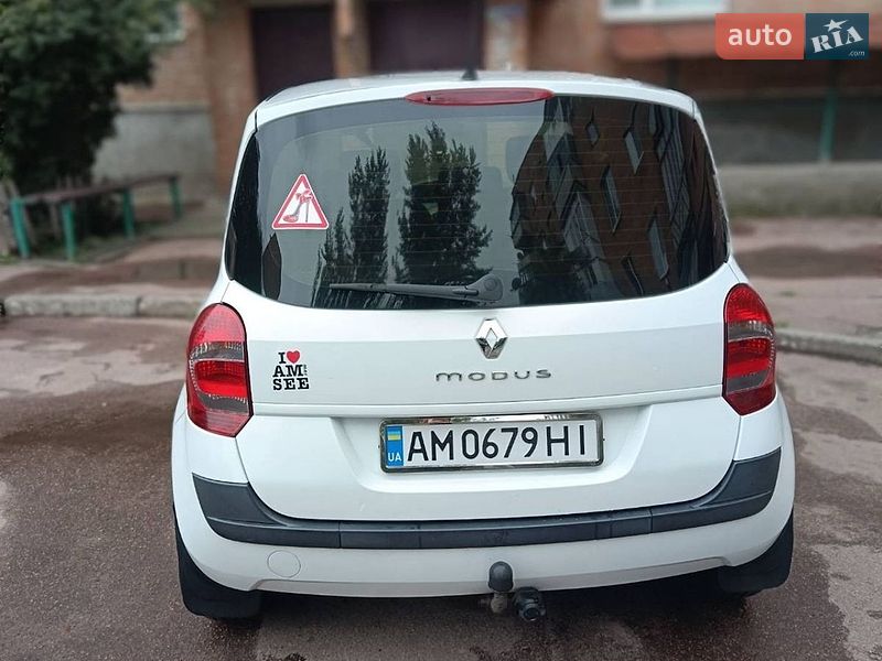 Хэтчбек Renault Modus 2009 в Бердичеве фото 2 Хэтчбек Renault Modus 2009 в Бердичеве