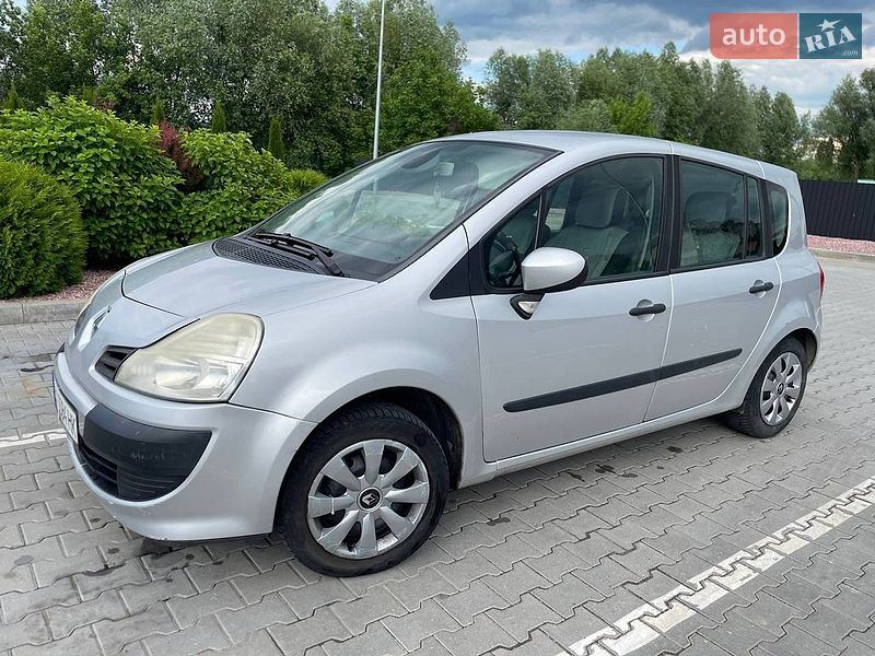 2008 Renault Modus, VIN VF1JP1CG539590056:plate — фото 1 (autoria)