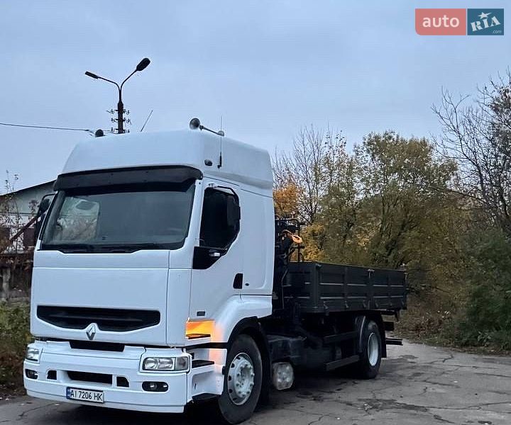 Кран-манипулятор Renault Premium 2002 в Бориславе