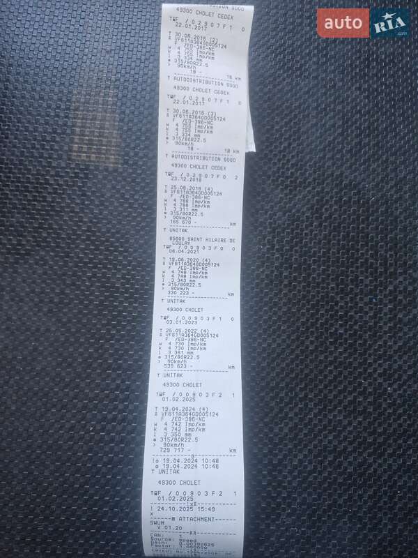 Тягач Renault Range T/T-Series 2016 в Тернополе фото 31 Тягач Renault Range T/T-Series 2016 в Тернополе