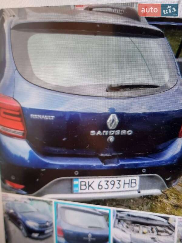 Хетчбек Renault Sandero 2018 в Луцьку фото 5 Хетчбек Renault Sandero 2018 в Луцьку