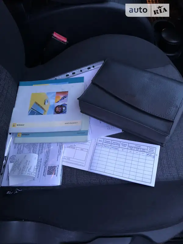 Минивэн Renault Scenic 2007 в Луцке документ