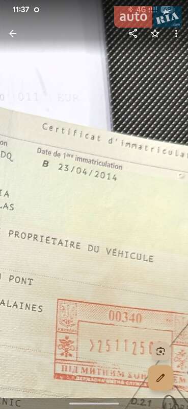 Минивэн Renault Scenic 2014 в Дубно