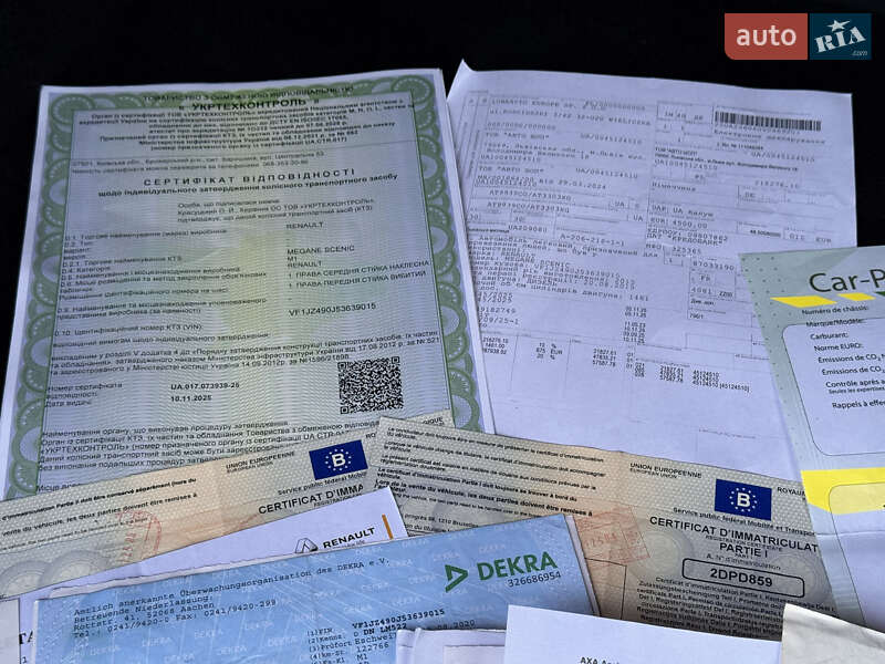 Минивэн Renault Scenic 2015 в Моршине