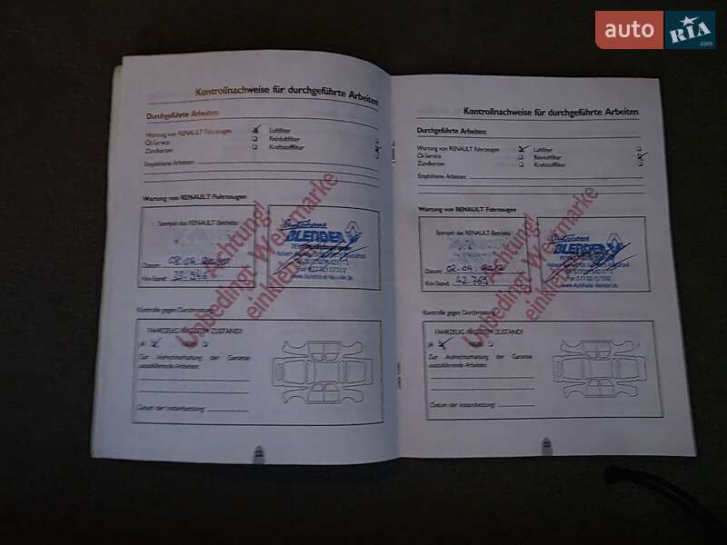 Минивэн Renault Scenic 2004 в Луцке