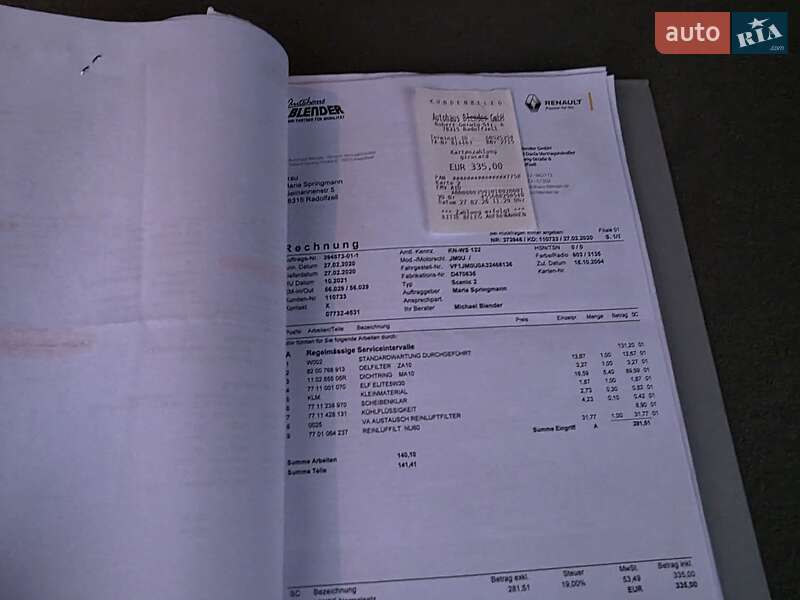 Минивэн Renault Scenic 2004 в Луцке