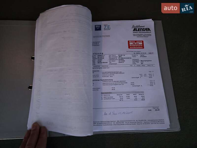 Минивэн Renault Scenic 2004 в Луцке