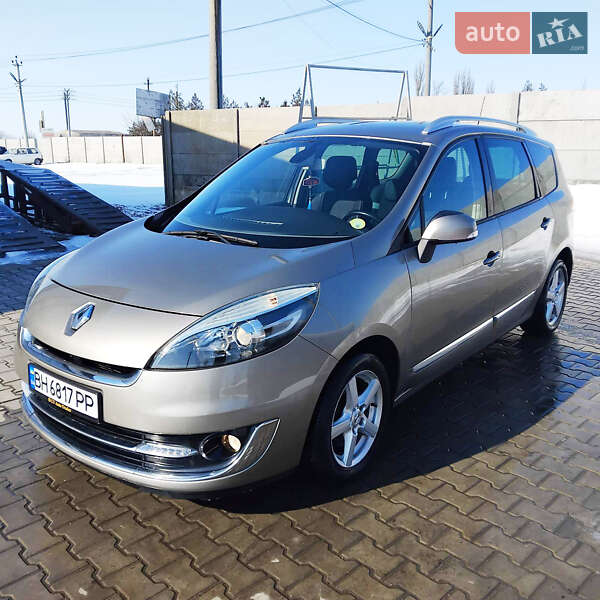 2013 Renault Scenic, VIN VF1JZ09A348621720:plate — фото 1 (autoria)