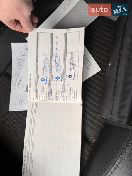 Минивэн Renault Scenic 2017 в Киеве документ