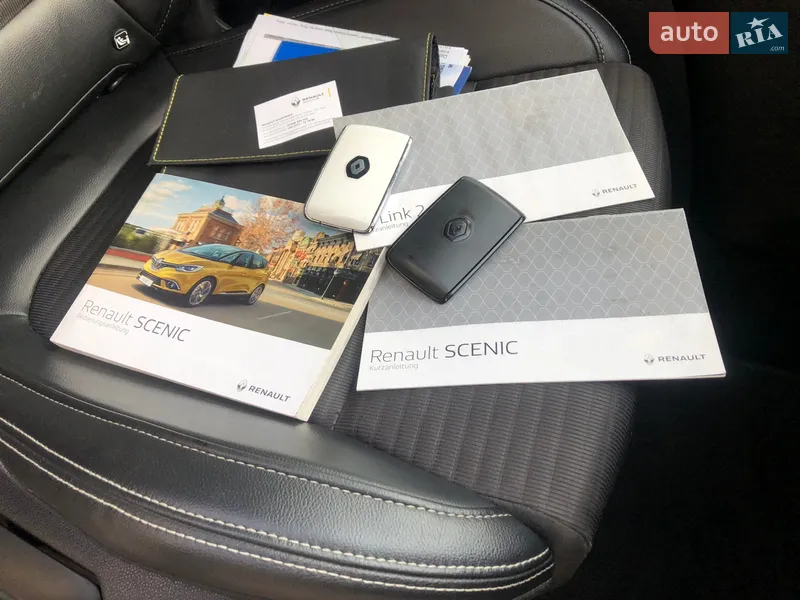 Минивэн Renault Scenic 2017 в Львове документ
