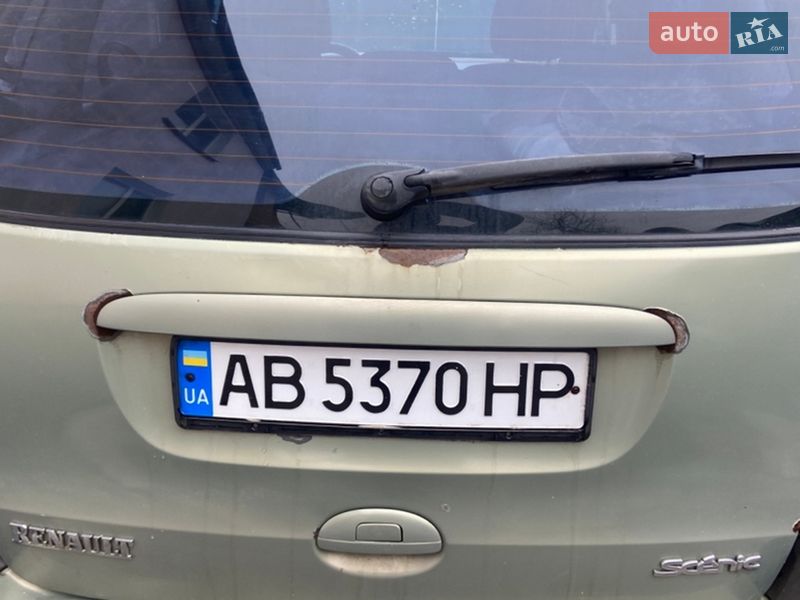 Минивэн Renault Scenic 2002 в Виннице