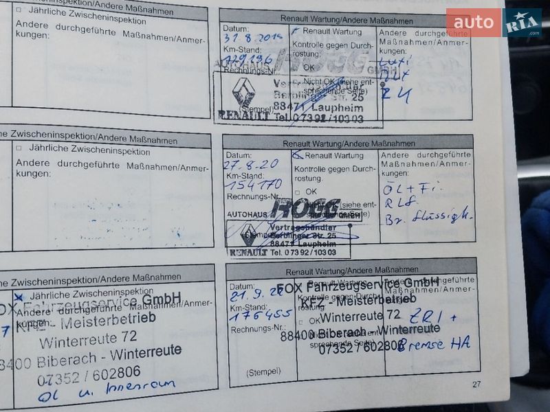 Мінівен Renault Scenic 2009 в Полтаві